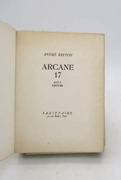Arcane 17 enté d'Ajours. BRETON (André)