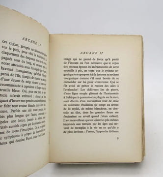 Arcane 17 enté d'Ajours. BRETON (André)