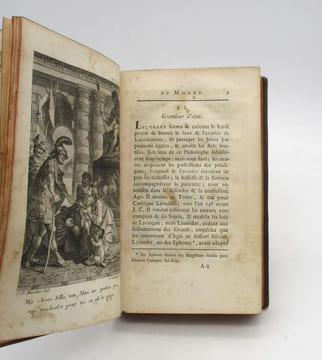 Théâtre du monde, où, par des exemples tirés des Auteurs anciens et modernes, les vertus & les vices sont mis en opposiion. RICHER (Adrien)