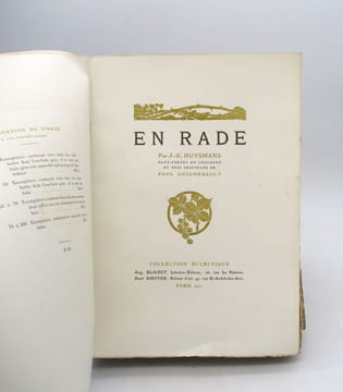 En rade. HUYSMANS (J.K.); GUIGNEBAULT (Paul)