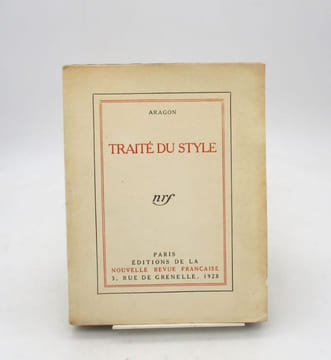 Traité du style. ARAGON (Louis)