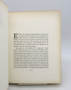 Second manifeste du Surréalisme. BRETON (André); DALI (Salvador)