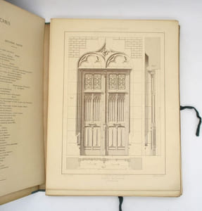 La Menuiserie moderne (compositions nouvelles) [et] Supplément à la menuiserie moderne (menuiserie nouvelle et pittoresque)