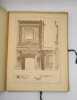 La Menuiserie moderne (compositions nouvelles) [et] Supplément à la menuiserie moderne (menuiserie nouvelle et pittoresque). BERTIN (Louis)