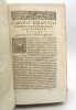 Codex Fabrianus definitionum forensium et rerum in Sacro Sabaudiae senatum tractatarum. FAVRE (Antoine)