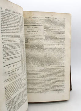 Codex Fabrianus definitionum forensium et rerum in Sacro Sabaudiae senatum tractatarum. FAVRE (Antoine)