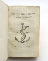 Dialoghi di Amore, composti per Leone medico, di natione hebreo, et dipoi fatto christiano