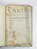 Carte figurative et renouvellement des tenans et aboutissans [...] de certaine disme de la seigneurie de Spÿrs situé au village de Curne chatelenie de ...