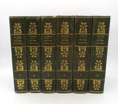 Oeuvres complètes de Buffon, avec des extraits de Daubenton, et la classification de Cuvier. BUFFON (Georges-Louis LECLERC DE); DAUBENTON (Louis ...