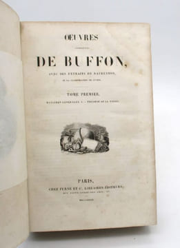 Oeuvres complètes de Buffon, avec des extraits de Daubenton, et la classification de Cuvier. BUFFON (Georges-Louis LECLERC DE); DAUBENTON (Louis ...