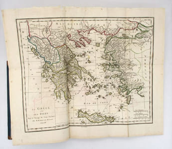 Recueil de cartes géographiques, plans, vues et médailles de l'ancienne Grèce, relatif au Voyage du jeune Anacharsis, précédé d'une analyse critique des cartes