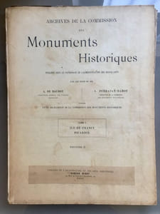 Archives de la Commission des Monuments historiques