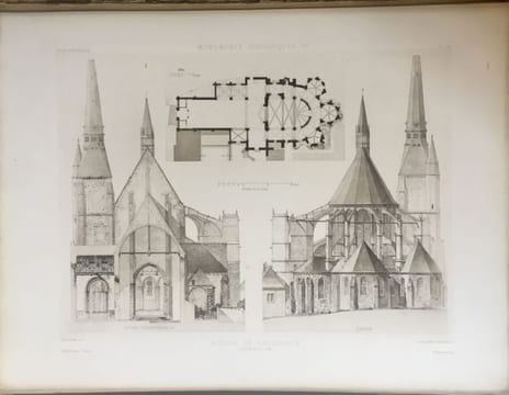 Archives de la Commission des Monuments historiques. BAUDOT (A. de); PERRAULT-DABOT (A.)
