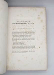 Histoire naturelle, générale et particulière des mollusques terrestres et fluviatiles, tant des espèces que l'on trouve aujourd'hui vivantes, que des dépouilles fossiles de celles qui n'existent plus; classés d'après les caractères essentiels que présentent ces animaux et leurs coquilles