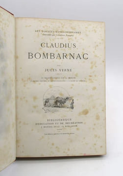 Claudius Bombarnac - Carnet d'un reporter. VERNE, Jules