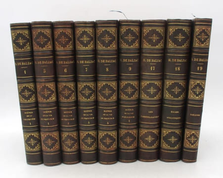 Oeuvres complètes de H. de Balzac. BALZAC (Honoré de)