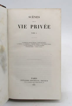 Oeuvres complètes de H. de Balzac. BALZAC (Honoré de)