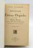 Bibliographie d'éditions originales et rares d'auteurs français des VXe, XVIe, XVIIe et XVIIIe siècle. TCHEMERZINE (Avenir)