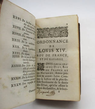 Ordonnance de Louis XIV. Roy de France et de Navarre. Donnée à Saint Germain en Laye au mois d'avril 1667. LOUIS XIV