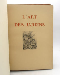 De l'art des jardins du XVe au XXe siècle