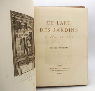 De l'art des jardins du XVe au XXe siècle