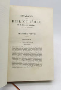 Catalogue de la bibliothèque de M. Ricardo Heredia comte de Benhavis