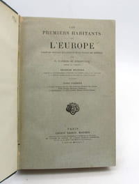 Les Premiers Habitants de l'Europe d'après les écrivains de l'Antiquité et les travaux des linguistes