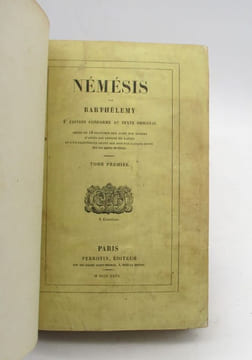 Némésis. BARTHÉLÉMY (Auguste Marseille)
