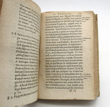 Relation des voyages en Tartarie de Fr. Guillaume de Rubruquis, Fr. Jean du Plan Carpin, Fr. Ascelin, & autres Religieux de S. François & S. ...