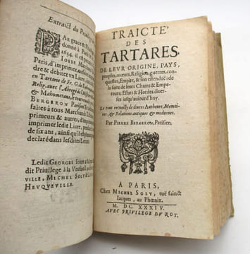 Relation des voyages en Tartarie de Fr. Guillaume de Rubruquis, Fr. Jean du Plan Carpin, Fr. Ascelin, & autres Religieux de S. François & S. ...