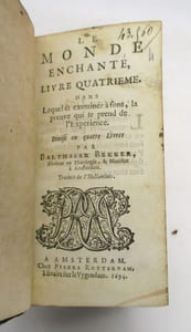 Le Monde enchanté, livre quatrième dans lequel est examiné à fons, la preuve qui se prend de l'Expérience