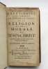 Conversations chrétiennes dans lesquelles on justifie la vérité de la religion et de la morale de Jésus Christ. [MALEBRANCHE (Nicolas)]