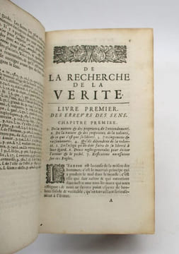 De la recherche de la vérité. Où l'on traitte de la nature de l'esprit de l'homme, & de l'usage qu'il en doit faire pour éviter l'erreur dans les ...