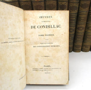 Oeuvres complètes de Condillac
