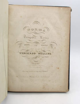 Norma - Tragedia Lirica. BELLINI (Vincenzo)