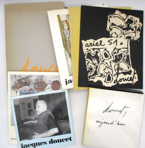 Ensemble de 7 ouvrages dont deux avec envoi autographe signé