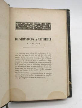 De Strasbourg à Amsterdam à l'aviron d'après les notes de voyage des excursionnistes. GIDÉ (Jules)
