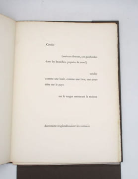 Pommier impudique. CHAPPUIS (Pierre); UBAC (Raoul)