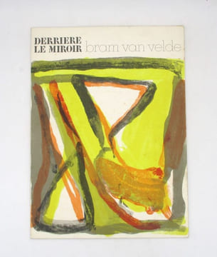Derrière le miroir : Bram van Velde. VELDE (Bram van)