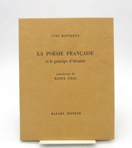 La Poésie française et le Principe d'identité