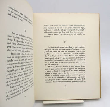 La Poésie française et le Principe d'identité. BONNEFOY (Yves); UBAC (Raoul)