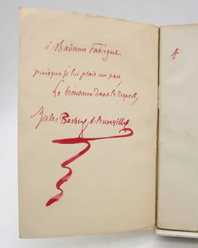 Une histoire sans nom. BARBEY D'AUREVILLY (Jules)