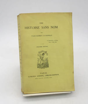 Une histoire sans nom. BARBEY D'AUREVILLY (Jules)