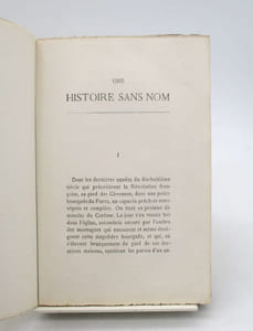 Une histoire sans nom