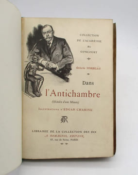 Dans l'antichambre (Histoire d'une minute). MIRBEAU (Octave); CHAHINE (Edgar)