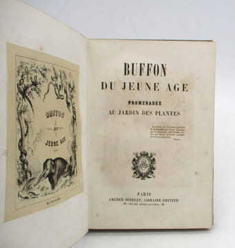 Buffon du jeune âge - Promenades au Jardin des plantes. [BÉFELET (Léonie)]