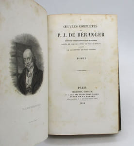 Oeuvres complètes de P.J. Béranger