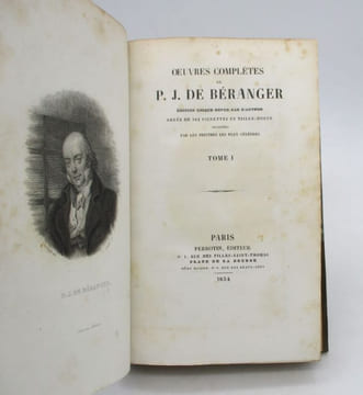 Oeuvres complètes de P.J. Béranger. BÉRANGER (P.J.)