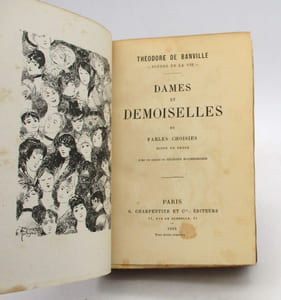 Dames et Demoiselles et Fables choisies