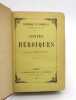 Contes h&eacute;ro&iuml;ques. BANVILLE (Th&eacute;odore de)